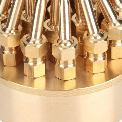 DN40 d'ottone 1 1/2» 3 strati sbocciano fontana Jet Nozzle