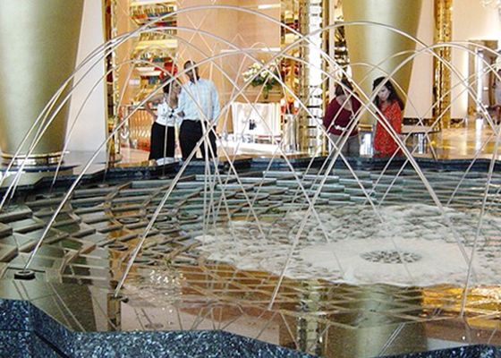 Luci laminari di acciaio inossidabile di Jet Fountain With 3w RGB dell'acqua 2000L/H