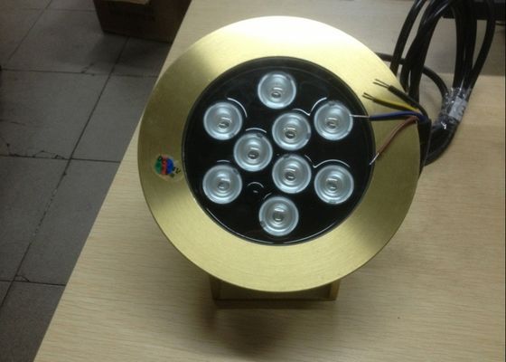 24V 9W ha condotto un angolo d'apertura leggero impermeabile da 120 gradi della piscina