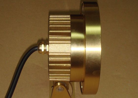 DMX512 2700K d'ottone 6W RGB ha condotto le luci subacquee dello stagno