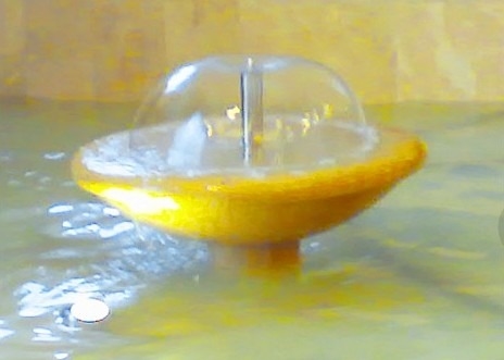 Scorrimento dell'acqua del getto 22gpm dell'ugello della fontana del fungo di acciaio inossidabile