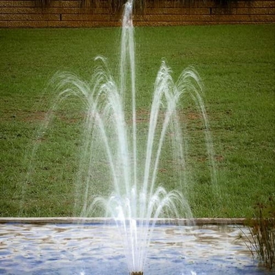 i 3 strati regolabili d'ottone 22m3/h sbocciano ugello della fontana