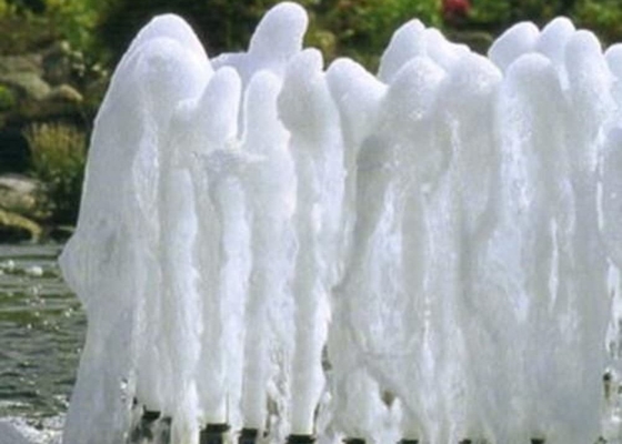 Getto schiumoso dell'ugello della fontana della schiuma di acciaio inossidabile