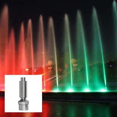 Musica variopinta dell'acqua che balla il getto schiumoso 25m3/h dell'ugello della fontana