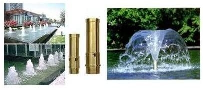 3/4" tasso di scorrimento dell'acqua dell'ugello 66gpm della vasca di gorgogliamento della fontana DN20