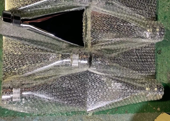 Scorrimento dell'acqua 6m3/H degli ugelli della fontana ballare di fan di acciaio inossidabile
