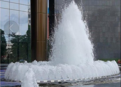 Il multi fan della direzione disegna gli ugelli ballanti regolabili della fontana