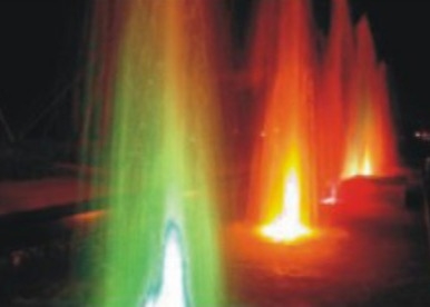 Fontana Jet Nozzle della torre DN80 del ghiaccio di acciaio inossidabile