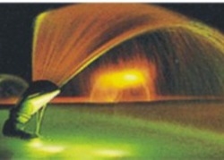 La fontana ballante di multi della direzione stile del fan dota la pressione d'un polverizzatore 80Kpa