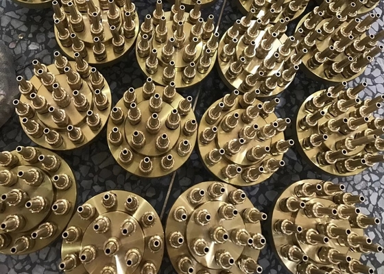 I 3 strati d'ottone fioriscono la pressione del getto 120Kpa dell'ugello della fontana