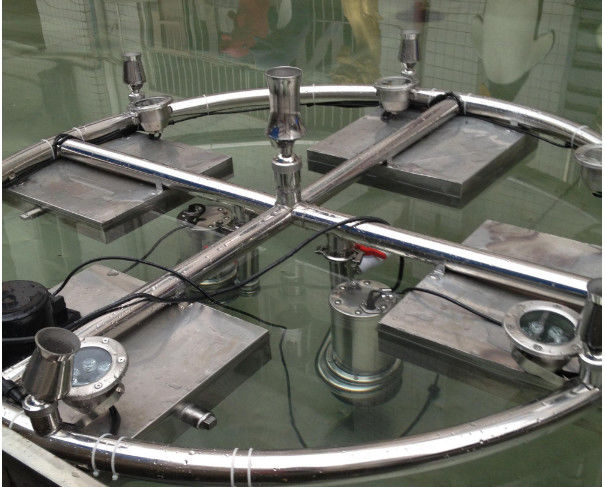 Progetto musicale all'aperto acceso variopinto della fontana SS304 di 1m
